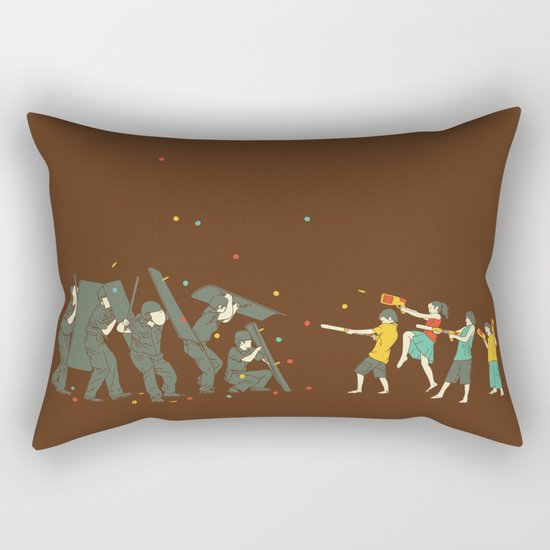 The children are revolting Rectangular Pillow
