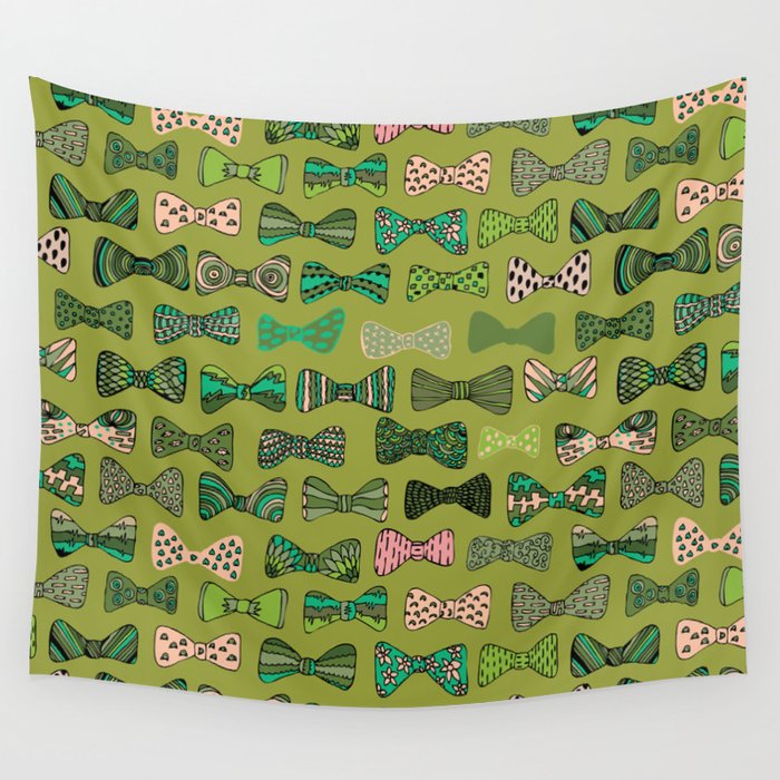 Bow ties Wall Tapestry