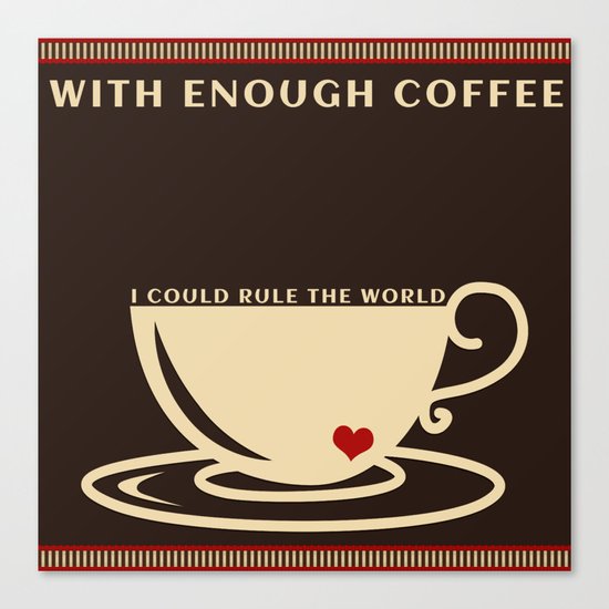 Productive Monday Morning Canvas Print
