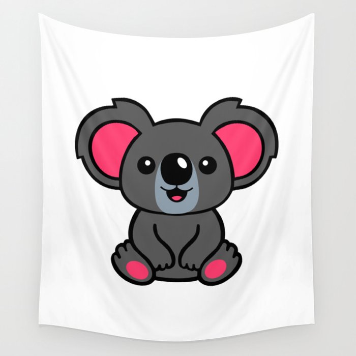 The Cutest Koala Wall Tapestry