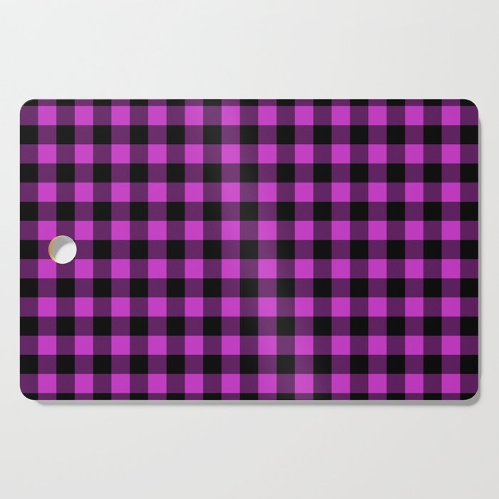 Steel Pink - check Cutting Board