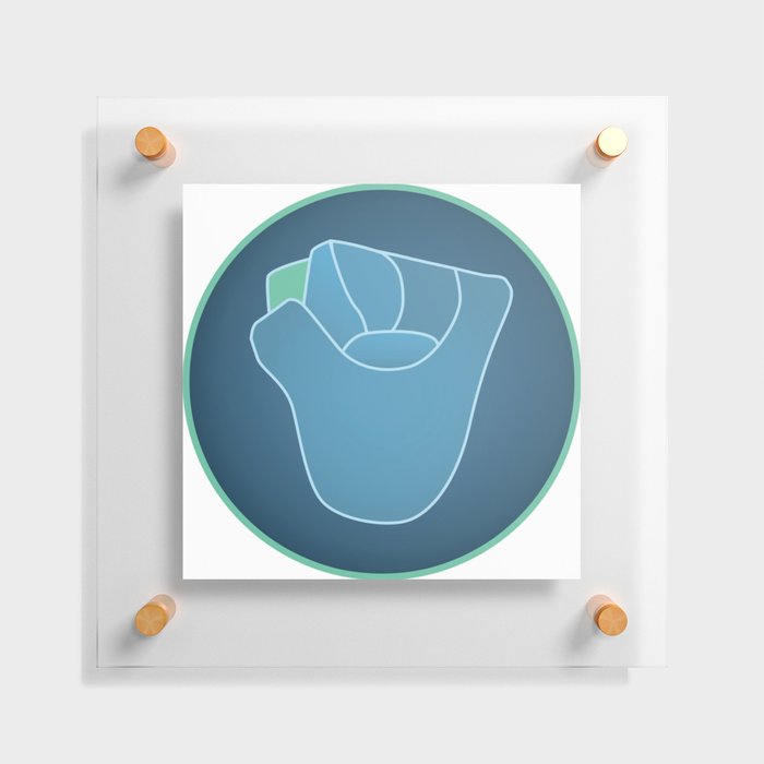 Solid, Revolution Floating Acrylic Print