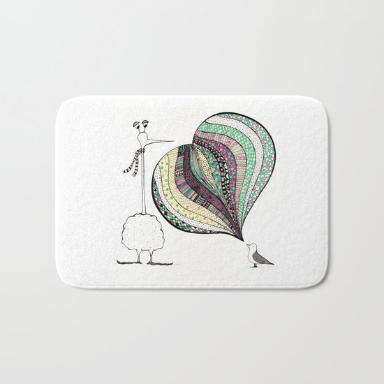 too tall Bath Mat