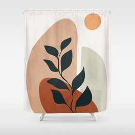 Soft Shapes II Shower Curtain