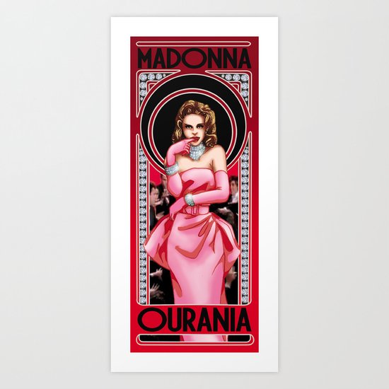 The Muse of the Heavens Art Print