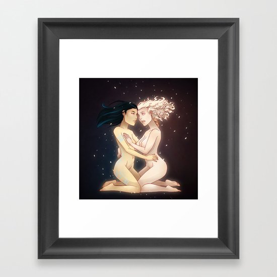 Duality Framed Art Print