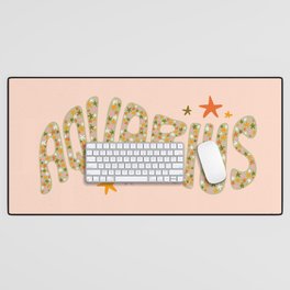 Starry Aquarius Desk Mat