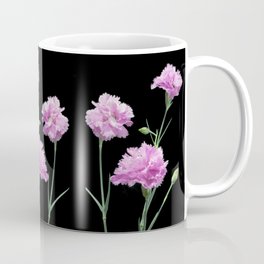 Pinks on Black Coffee Mug