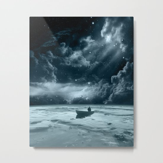 Without a Paddle Metal Print