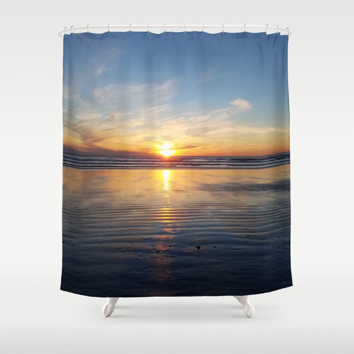 Sunset & Sand Shower Curtain