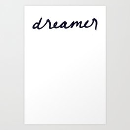 dreamer 3 Art Print