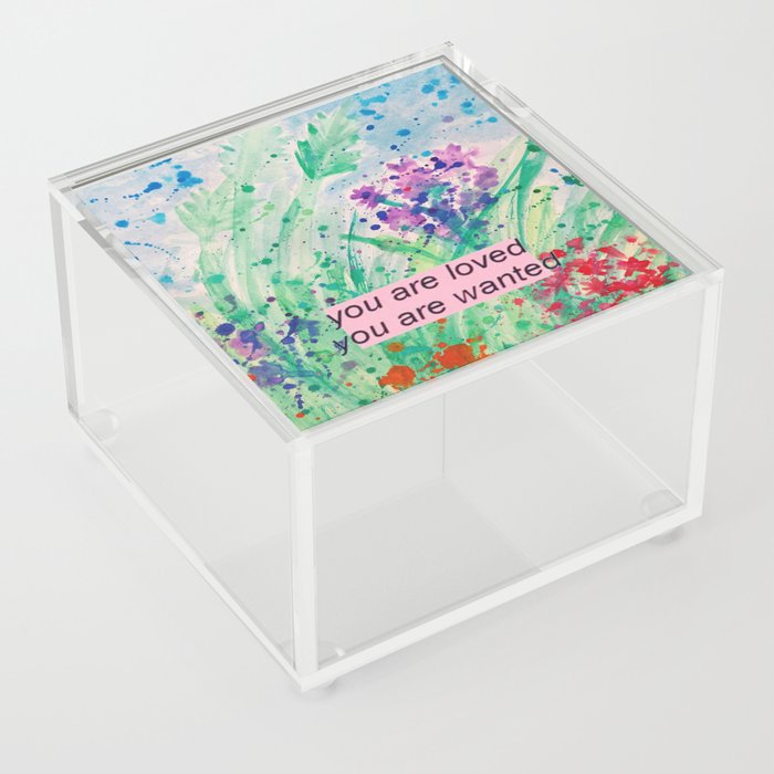 You Are Wanted Acrylic Box