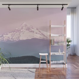 Pastel Mountain Adventure - Nature Photography Wall Mural
