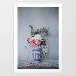 Muted Blooms Art Print