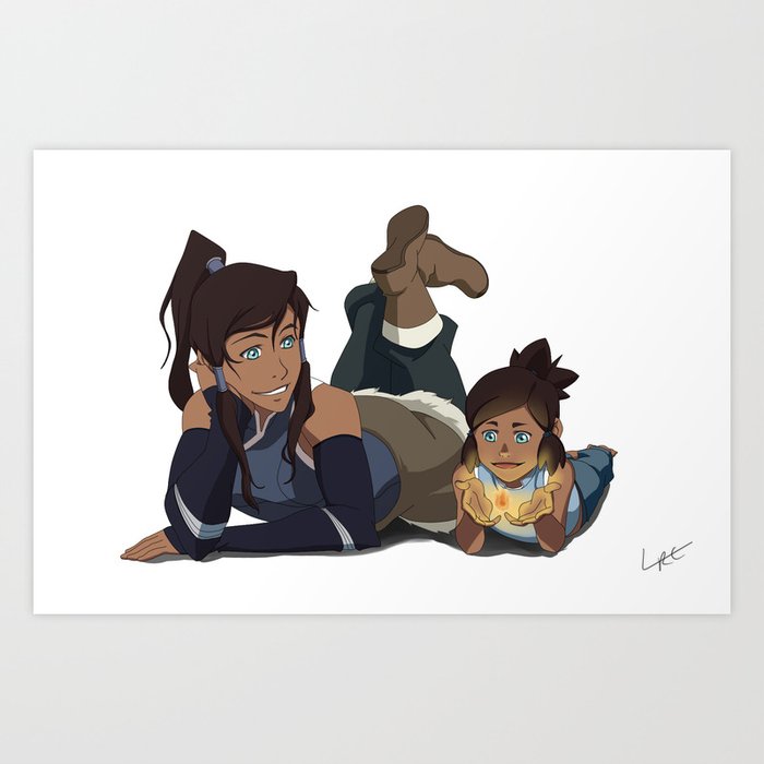 You've Grown up Korra Art Print