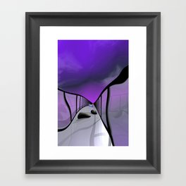 go violet -11- Framed Art Print