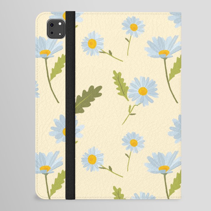 Daisies- yellow background iPad Folio Case