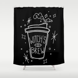 Witch’s Brew Coffee Shower Curtain