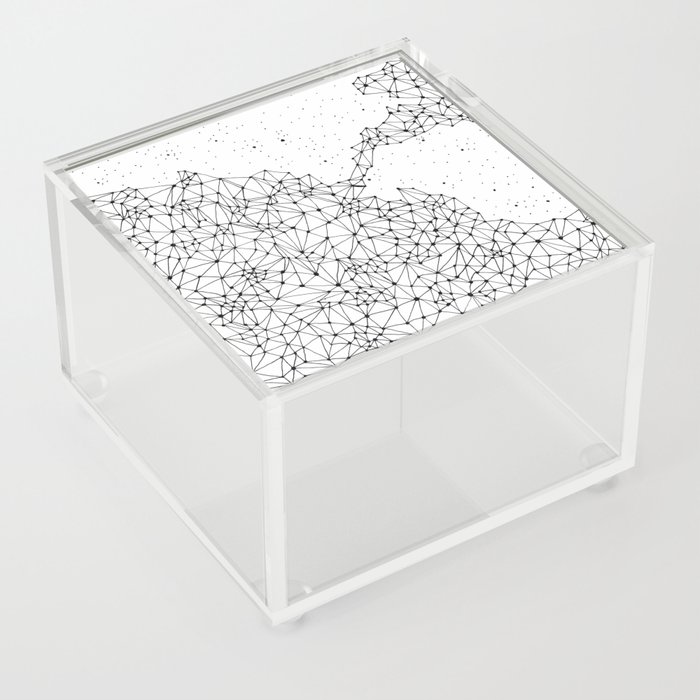 Lines in the sky Acrylic Box