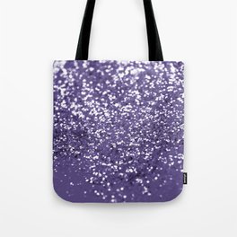 Sparkling ULTRA VIOLET Lady Glitter #1 (Faux Glitter) #shiny #decor #art #society6 Tote Bag