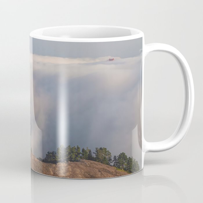 Fog Over The Bay Coffee Mug
