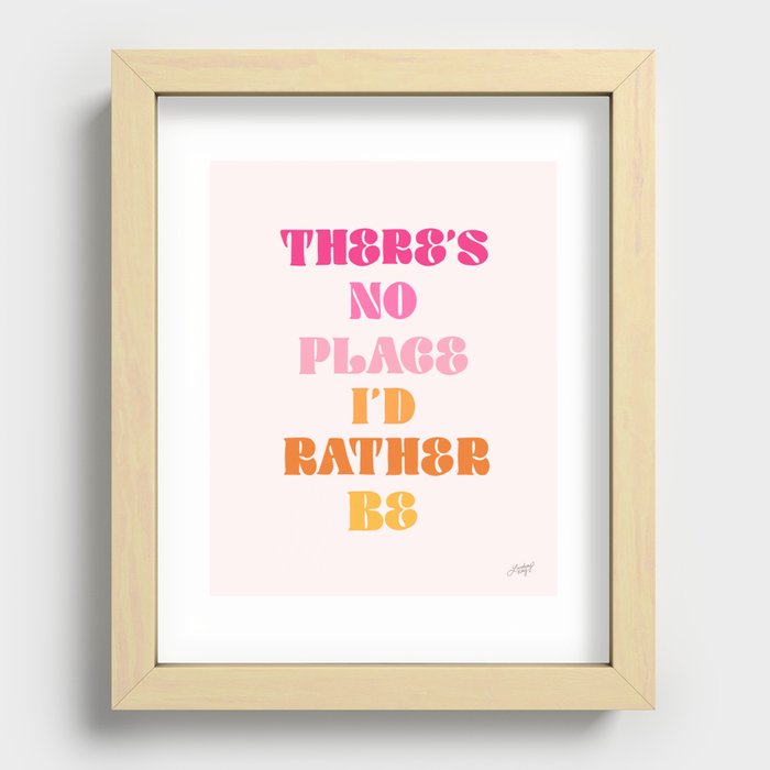 Recessed Framed Print