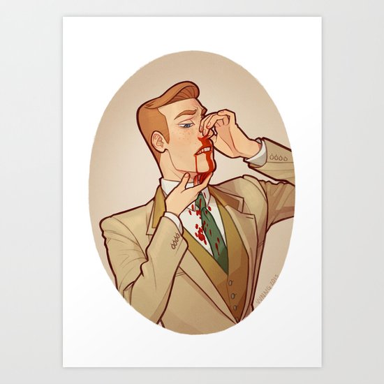 Robert Lutece Art Print
