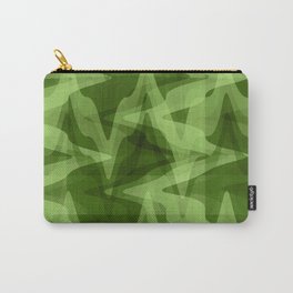 Rhythms in the Forest Carry-All Pouch | Nature, Geometry, Plants, Waves, Leaves, Paisleymcnoodle, Rhythm, Heartbeat, Forest, Graphicdesign 