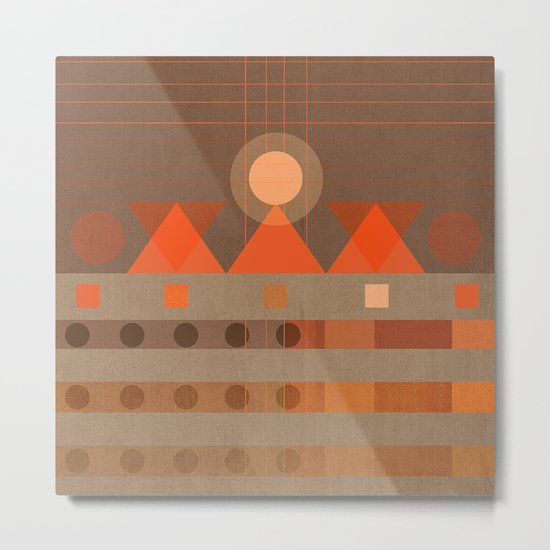 Geometric/Abstract 11 Metal Print