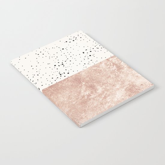 Mischievous Polka #society6 Notebook