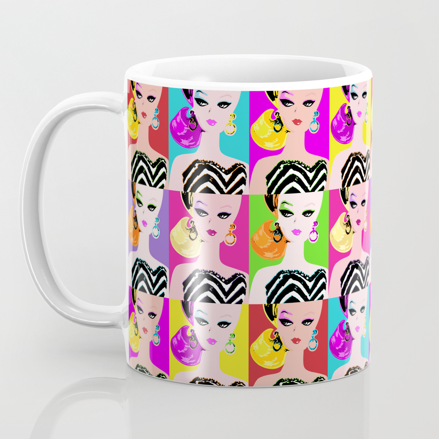 pop art barbie