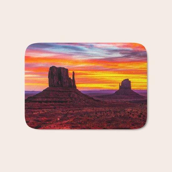 Desert Hearts Bath Mat