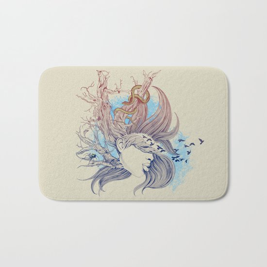 Tree Girl Bath Mat