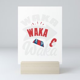 Waka Waka Waka Mini Art Print