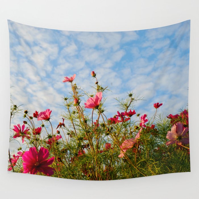 Wildflower Wall Tapestry by Laura Lumizuki Society6