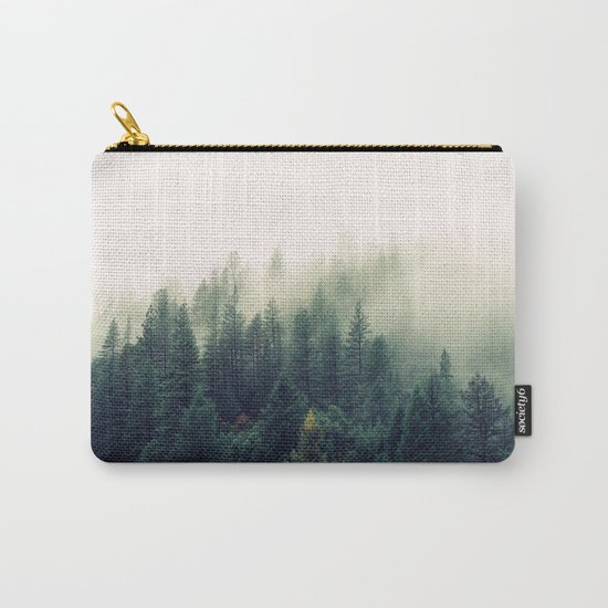 The Foggy Forest Carry-All Pouch