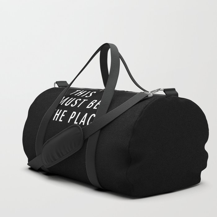 This Must Be The Place Duffle Bag