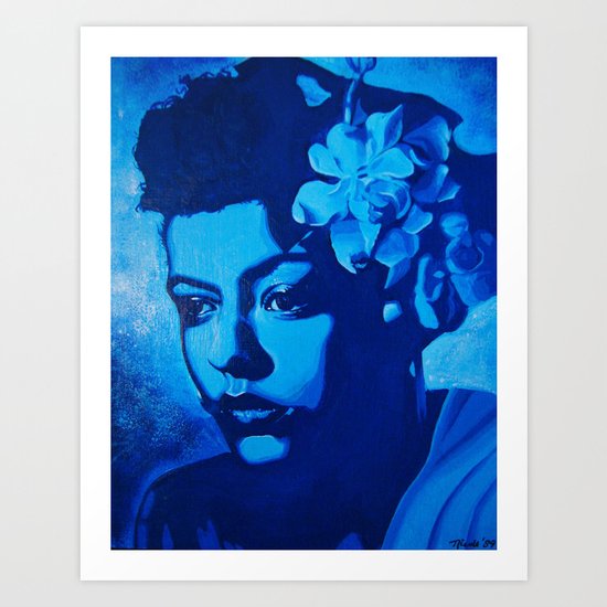 Lady Billie Art Print