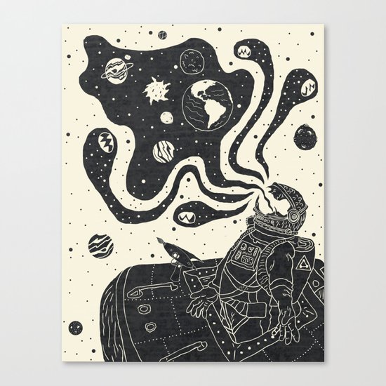 From the Void Canvas Print