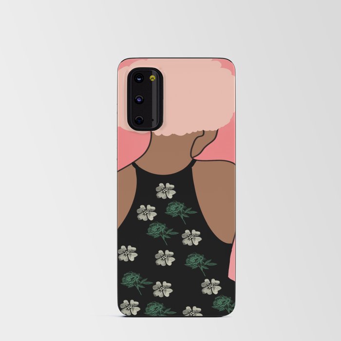Woman At The Meadow 22 Android Card Case