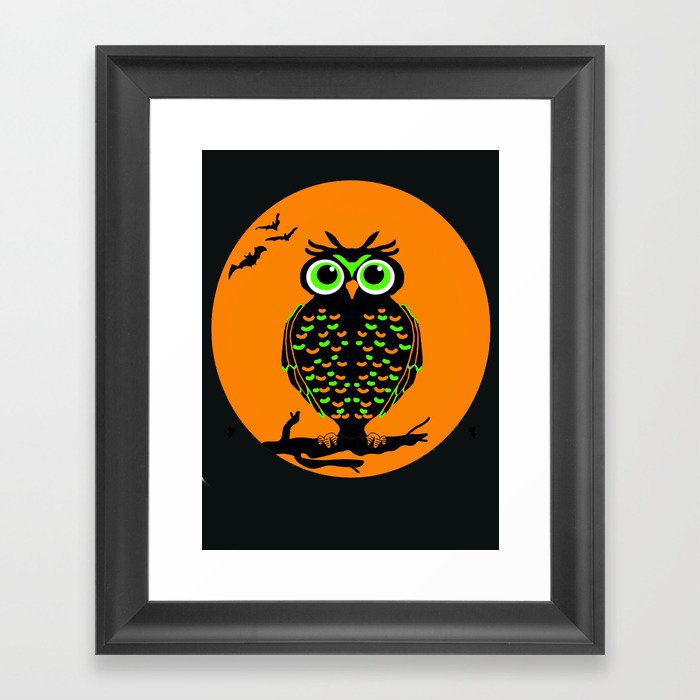 Owl Be Seeing You Framed Art Print