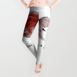 As Lacking In Privacy As A Goldfish Leggings