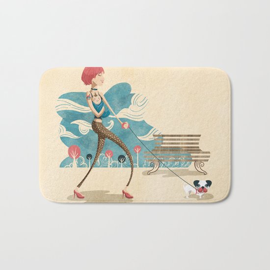 Yummy Mummy Bath Mat