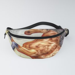 Painted Horse 3 Fanny Pack