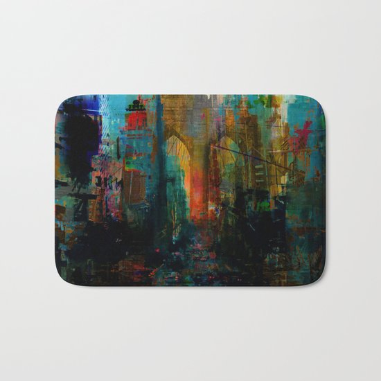 A moment in your city Bath Mat