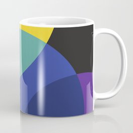 Circle Intersections Geometric Shapes Coffee Mug