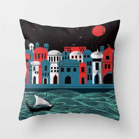 Scheherazade - Rimsky Korsakov Throw Pillow