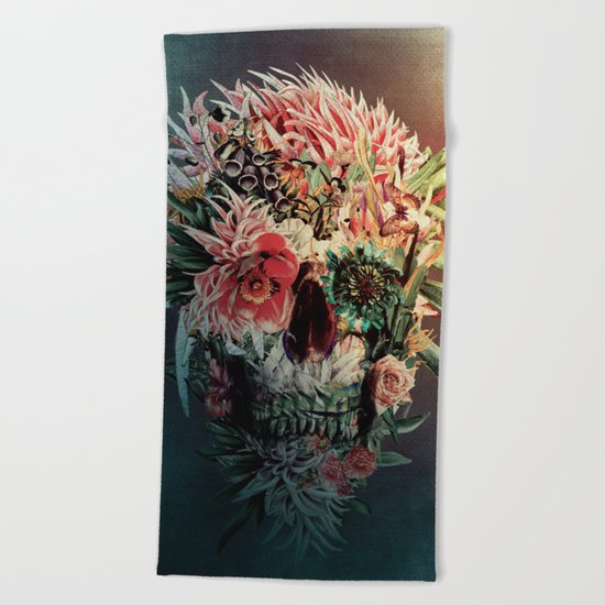 Skull Rev IV Beach Towel