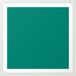 Jade Color Art Prints Society6