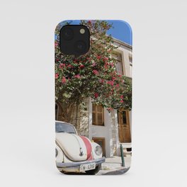 Vintage Car in Chalkio I Naxos, Greece I Travel Photography iPhone Case